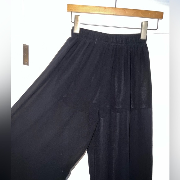 Sheer Flowy Pants - Picture 3 of 5